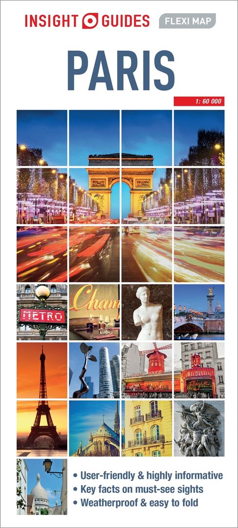 Insight Guides: Insight Guides Flexi Map Paris